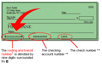 What is my routing number?